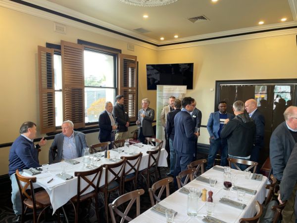 Management Consultants Lunch Auburn Hotel hosted by Dianne Semmens from IMC Vic/Tas and Peter Buckingham at Spectrum Analysis
