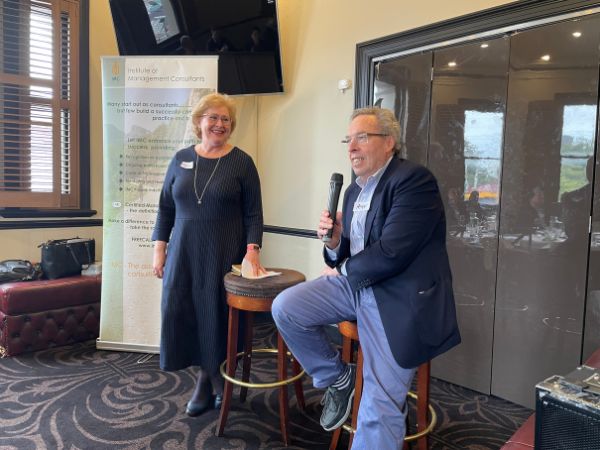 Management Consultants Lunch Auburn Hotel hosted by Dianne Semmens from IMC Vic/Tas and Peter Buckingham at Spectrum Analysis
