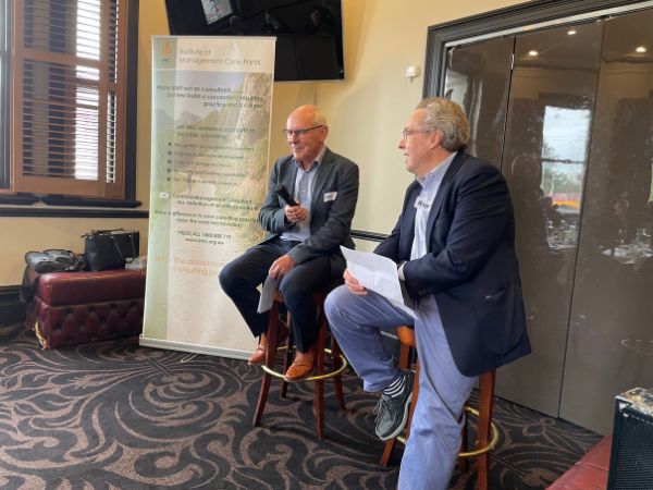 Management Consultants Lunch Auburn Hotel hosted by Dianne Semmens from IMC Vic/Tas and Peter Buckingham at Spectrum Analysis