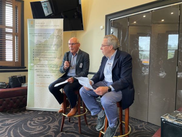 Management Consultants Lunch Auburn Hotel hosted by Dianne Semmens from IMC Vic/Tas and Peter Buckingham at Spectrum Analysis