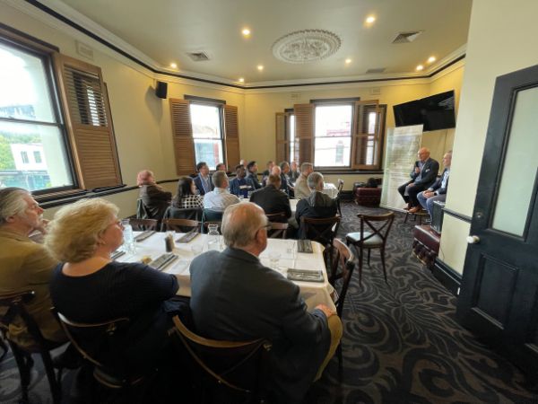 Management Consultants Lunch Auburn Hotel hosted by Dianne Semmens from IMC Vic/Tas and Peter Buckingham at Spectrum Analysis