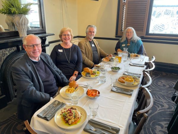 Management Consultants Lunch Auburn Hotel hosted by Dianne Semmens from IMC Vic/Tas and Peter Buckingham at Spectrum Analysis