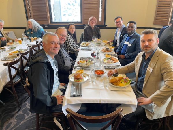 Management Consultants Lunch Auburn Hotel hosted by Dianne Semmens from IMC Vic/Tas and Peter Buckingham at Spectrum Analysis