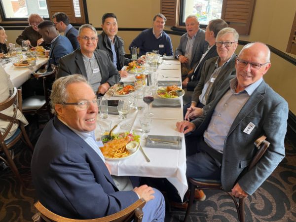 Management Consultants Lunch Auburn Hotel hosted by Dianne Semmens from IMC Vic/Tas and Peter Buckingham at Spectrum Analysis