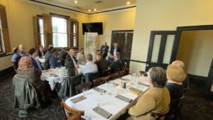 Management Consultants Lunch Auburn Hotel hosted by Dianne Semmens from IMC Vic/Tas and Peter Buckingham at Spectrum Analysis