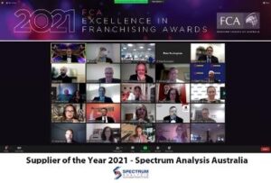 2021 FCA Excellence in Franchising Awards Supplier of the Year Spectrum Analysis