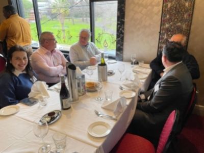 Institute of Management Consultants and Spectrum Analysis Lunch at Tandoori Den Camberwell