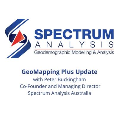GeoMapping Plus including ABS Census 2021 Data with Peter Buckingham