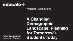 A Changing Demographic Landscape Webinar with Peter Buckingham From Spectrum Analysis