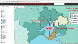 Australian Bureau of Statistics Population Forecasts Growth Areas across Melbourne By Peter Buckingham at Spectrum Analysis Australia