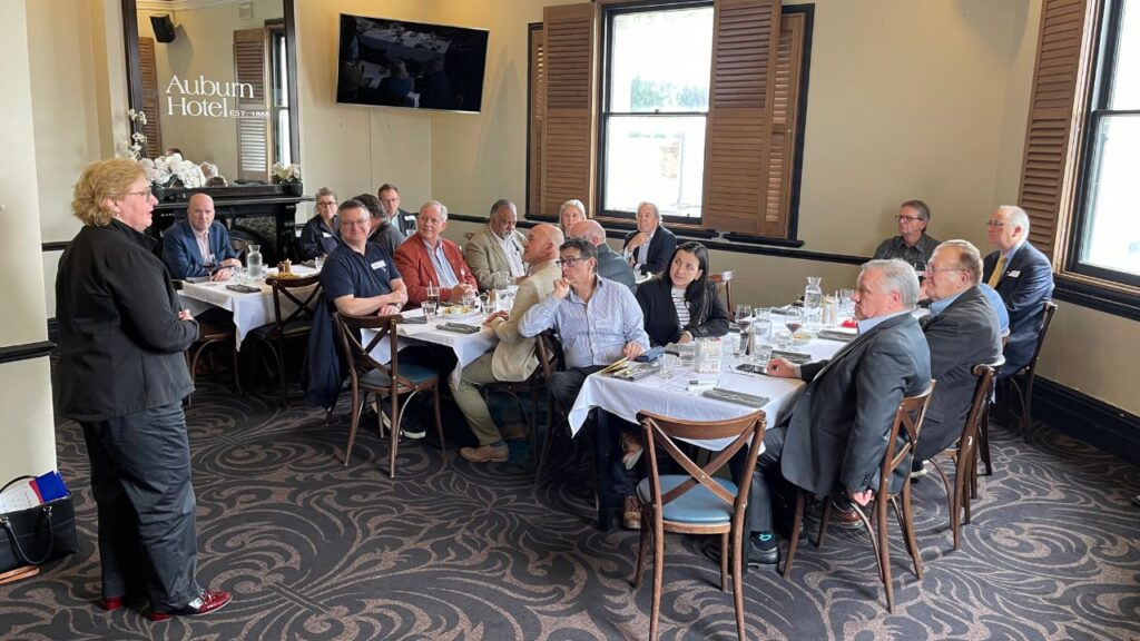 Institute of Management Consultants and Spectrum Analysis Consultants Lunch Auburn Hotel 2 December 2025