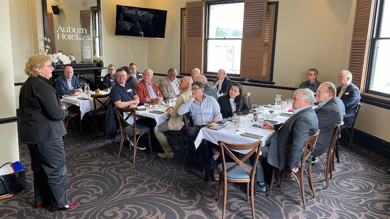 Institute of Management Consultants and Spectrum Analysis Consultants Lunch Auburn Hotel 2 December 2025