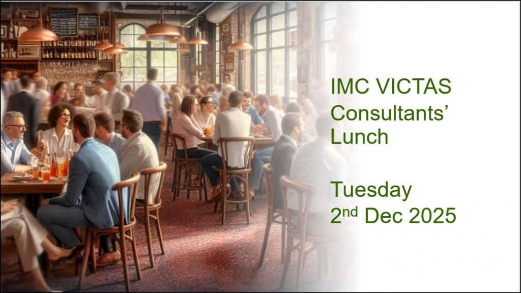 Institute of Management Consultants Lunch 2 December 2025