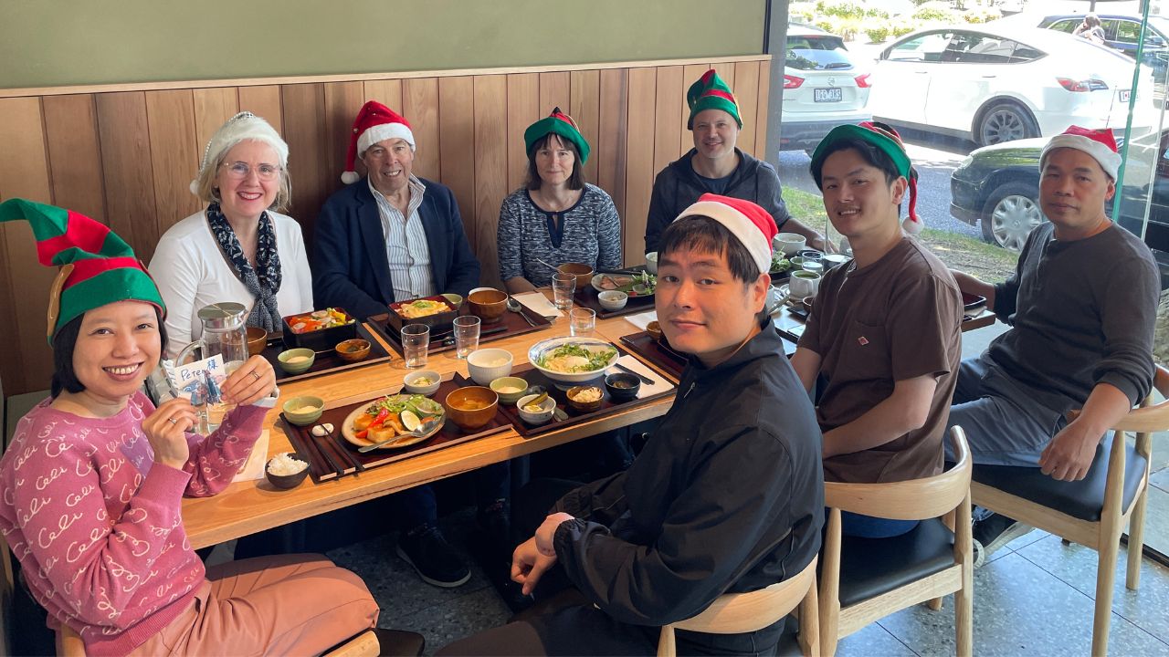 End of Year Lunch at KAMADA Japanese Restaurant Surrey Hills