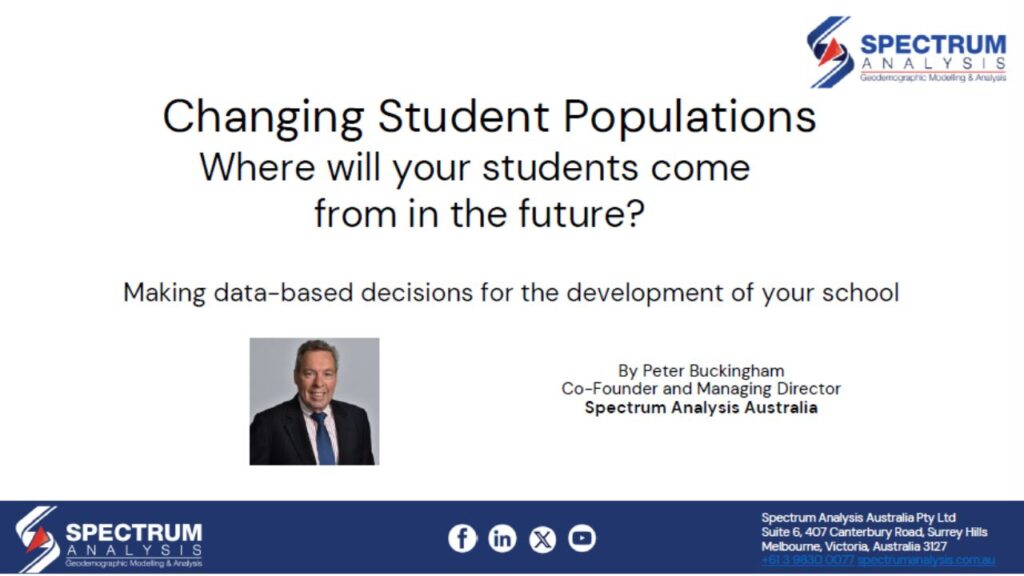 Catholic Development Network Changing Student Populations By Peter Buckingham