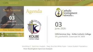Catholic Development Network Seminar Day Kolbe College Greenvale