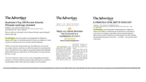 The Advertiser Australia's Top 100 Private Schools: Ultimate rankings revealed quote by Peter Buckingham