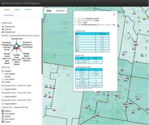 Spectrum Analysis Australia Early Learning Centre Mapping