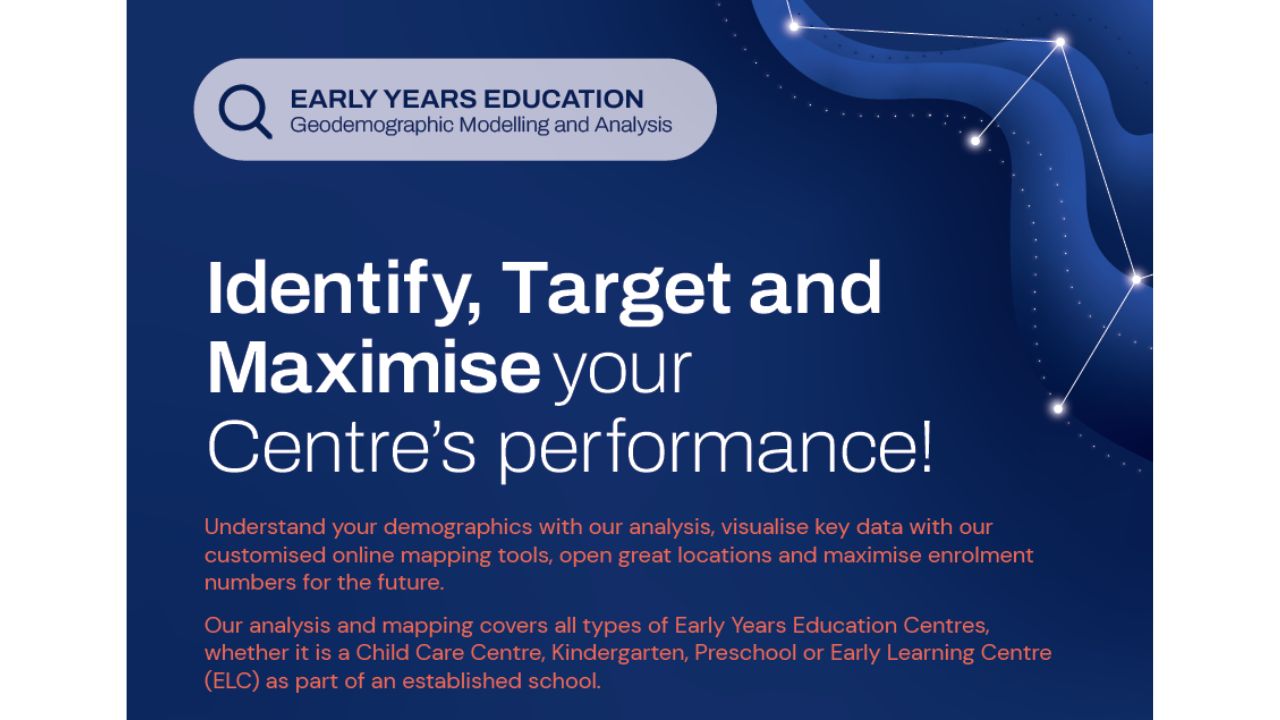 Early Years Education Centre Mapping Brochure