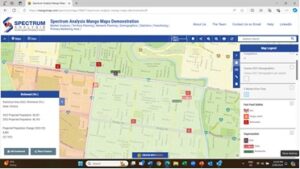 Spectrum Analysis Mango Maps Demonstration